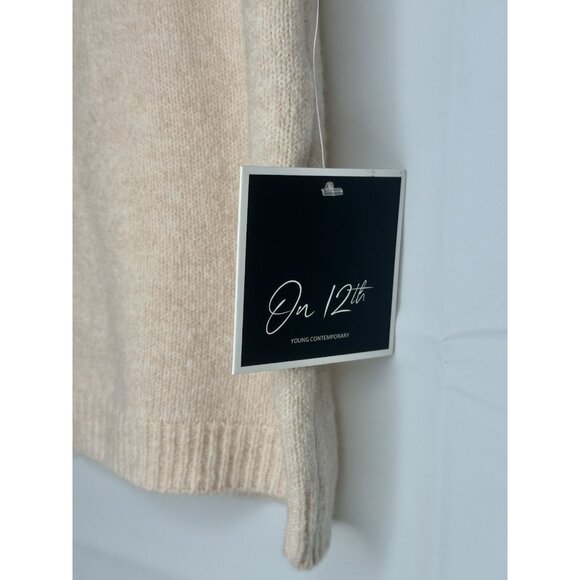 Short Sleeve Rhinestone Buttons Women’s Medium 12th young contenporary sweater - Picture 10 of 13